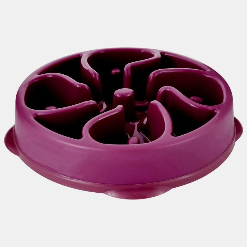 Миска лабіринт для собак Outward Hound Fun Feeder Slo-Bowl Flower (Аутвард Хаунд Фан Фідер Квітка) 20.32 х 24.13 х 5.59 см. Запоріжжя - фото 2