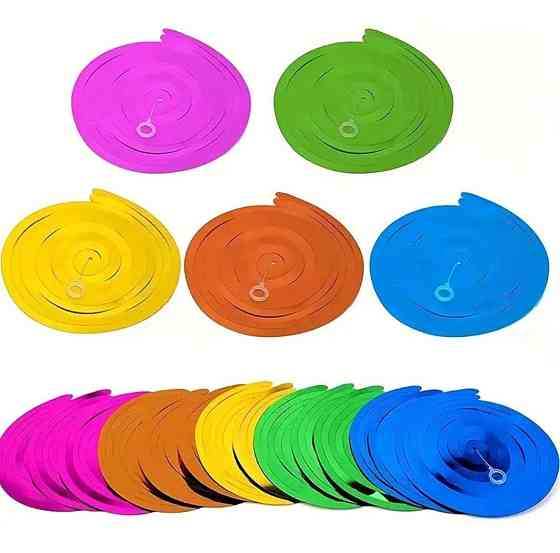 Набор гирлянд 18 полосочек 70 см разноцветный Киев