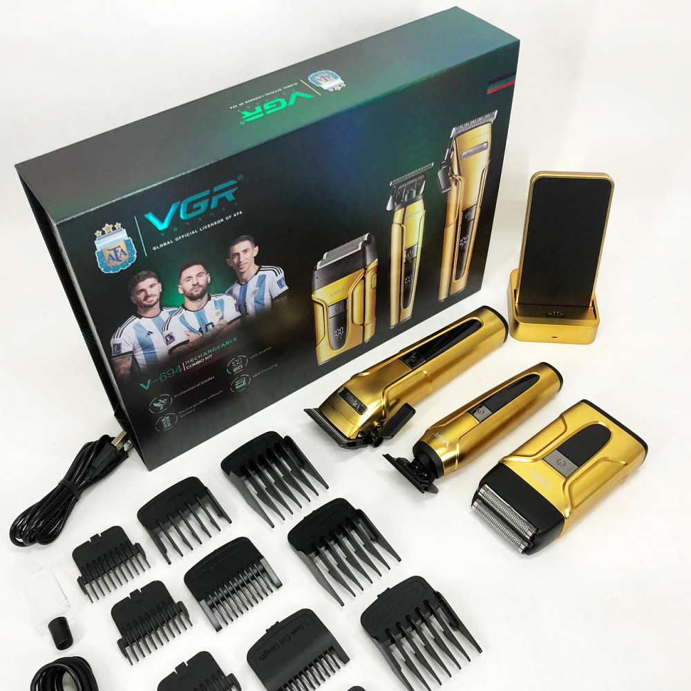 Тример для скронь VGR V-694, Машинка для стрижки волосся і потилиці Машинка стрижки окантовки PA-57 Івано-Франківськ - фото 5