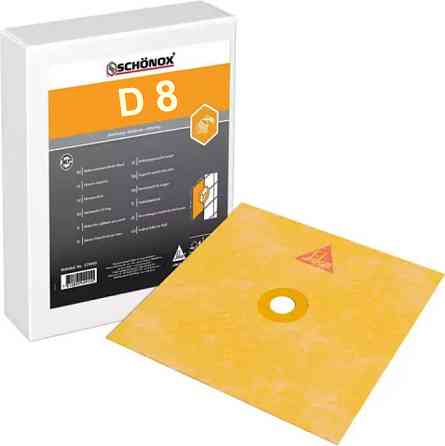 Гідроізоляційний фланець Sika Schönox D8 130x130 Київ