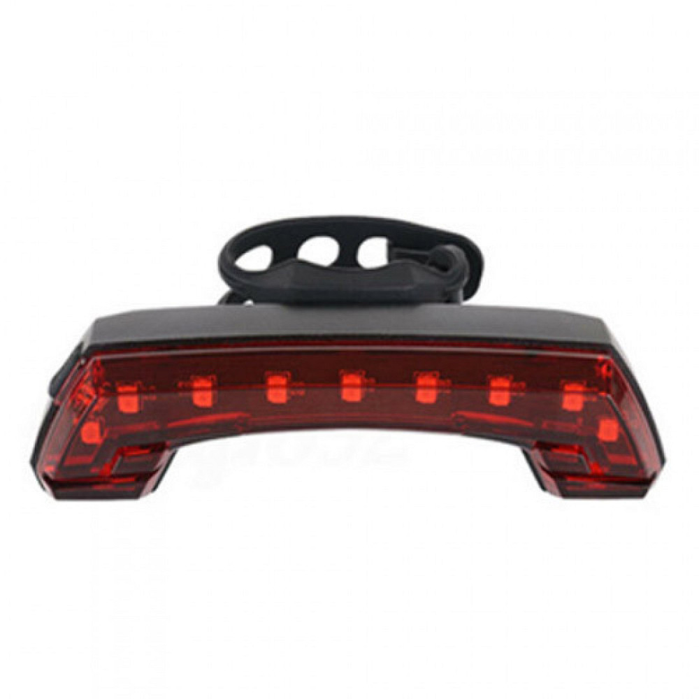 Задняя велофара BG-806-11SMD (красный) ЗУ + micro USB + звонок + поворотники Винница - изображение 1