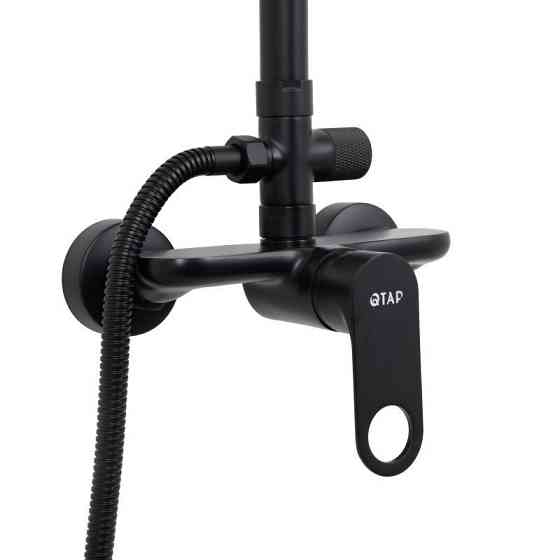 Душевая система для душа Qtap Jay QTJAY110BLM45550 Black Matt Киев