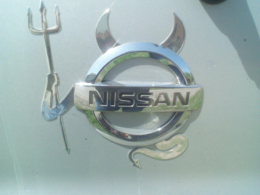 Наклейка Чортик на піктограму авто опукла Київ - фото 7