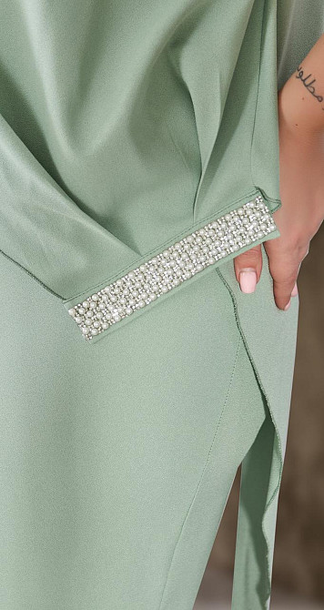 Ніжне ошатне плаття великого розміру (54) Київ - фото 5