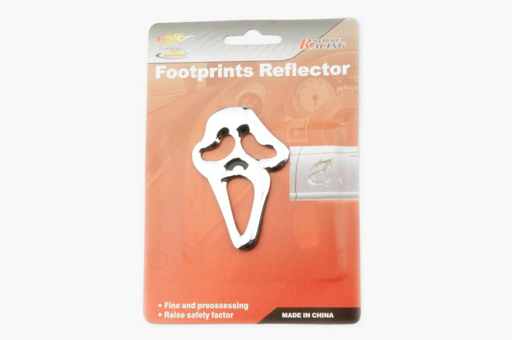 Наклейка шильдик SCARY MOVIE (хром) (#4720A) Мукачево - фото 1