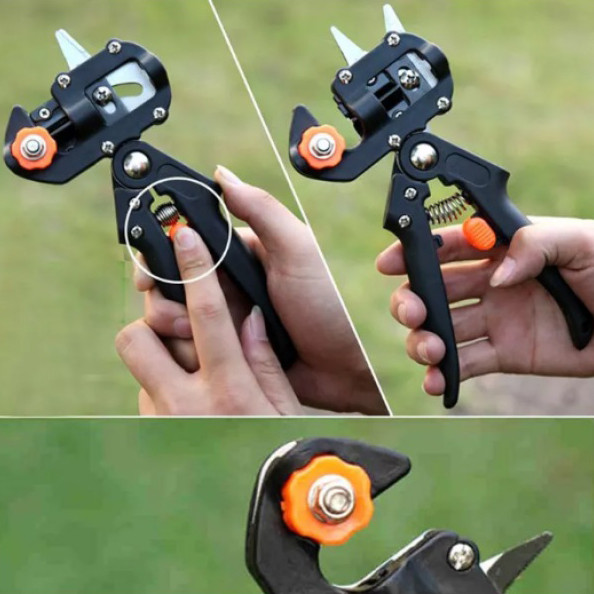 Професійний щеплювальний секатор Titan Professional Grafting Tool для обрізання та щеплення дерев XZ-23 Львів - фото 2