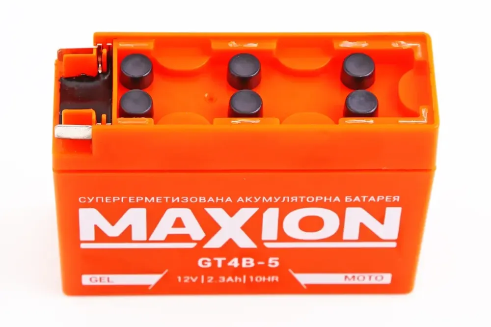 Аккум. батарея Мото 12В 2.3 Ач «Maxion» гелевий Вінниця - фото 2