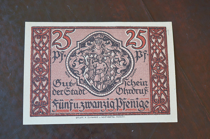 Германия. Нотгельд. 25Pf ( 5 ) Полтава - изображение 1