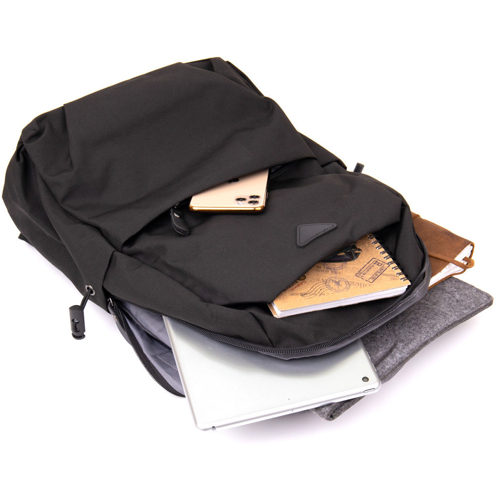 Рюкзак smart унісекс Vintage 20622 Чорний Київ - фото 7