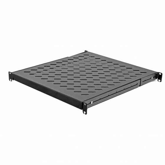 Полиця з чотирма точками кріплення CMS UA-SH4-500B 19" 1U 500 мм чорна Київ