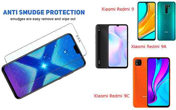 Защитное стекло NeoGlass для Xiaomi Redmi 9, 9A, 9C – ультрапрозрачное и устойчивое Киев