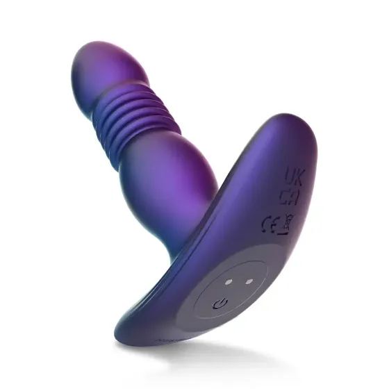 Анальна пробка з вібрацією та пульсацією Hueman - Supernova Thrusting Buttplug Львів