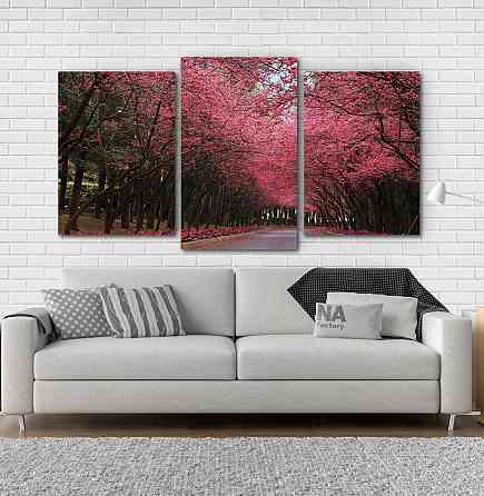 Модульна картина Сад Сакури Art-174_3 Київ