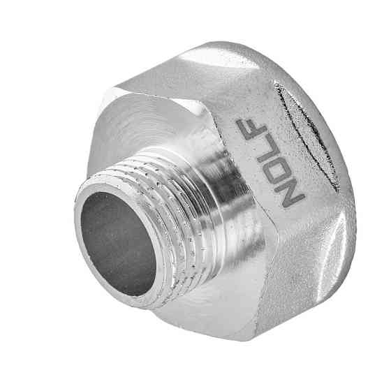 Перехідник нікельований NOLF NFC.A0406-N-1/2"Fx3/8"M (NF3088) Київ