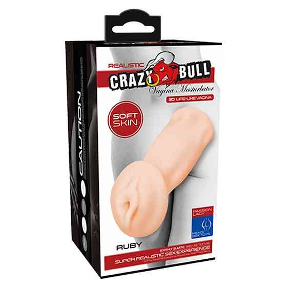 Мастурбатор CRAZY BULL RUBY, SOFT SKIN Sex Aura Киев