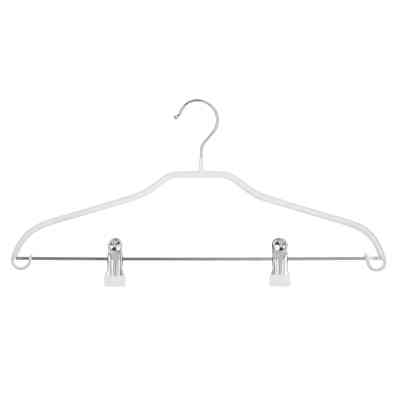 Плічка Ardesto Металеві з ПВХ покриттям З прищіпками Білі 42 см 2 шт. (ARHC2802WC) Вінниця