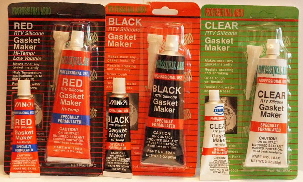 Силиконовый герметик (жидкая прокладка) SANOI (полный аналог ABRO) 25 грамм (носик в комплекте) (КРАСНЫЙ) Павлоград - изображение 4