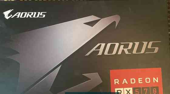 Видеокарта AORUS RX 570 4Gb. Киев