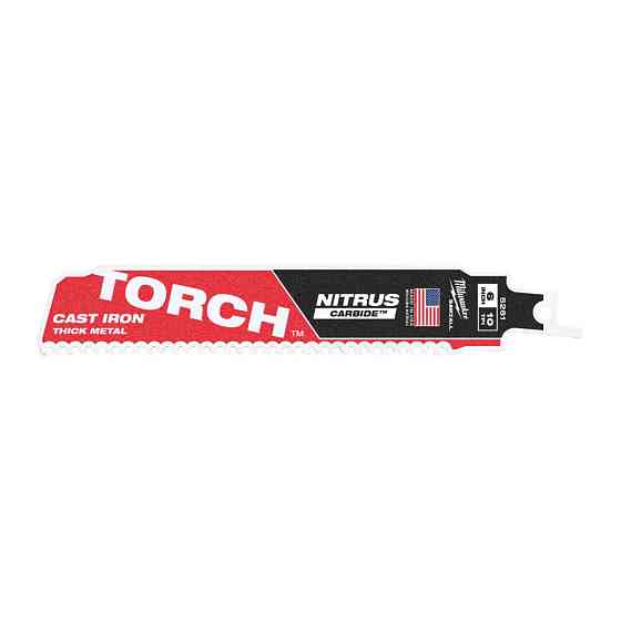 Полотно для шабельних пил TORCH CARBIDE NITRUS MILWAUKEE, 150х2,5мм, (метал) Одеса