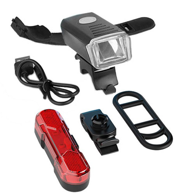 Велосипедний ліхтар на батарейках BSK-HY027-XPG, Мигалка з поворотниками для велосипеда SU-97 Івано-Франківськ - фото 2