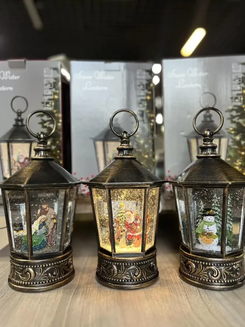 Jianlips Снеговик Музыкальный новогодний фонарь XMAS WDL 24077A Київ - фото 8