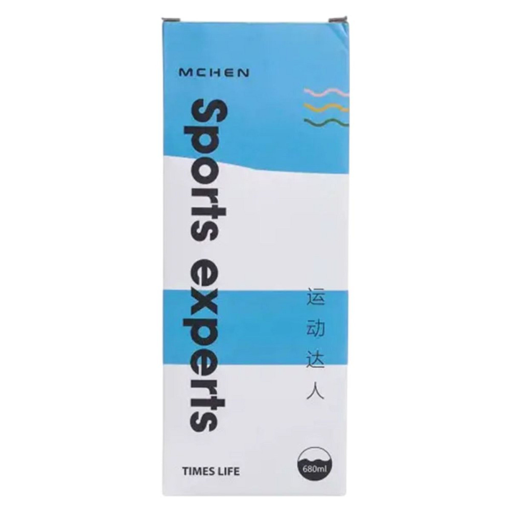 Термос спортивний з мундштуком 680 мл білий HP-14-54W Коломия - фото 5