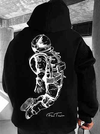 Худи, черная толстовка мужская, свитшот 2702804648 размер 48 Днепр