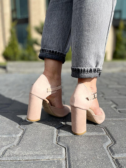 Nivelle Босоніжки жіночі NIVELLE 1910/9535-9544 пудра (літо, замша натуральна) (3720) Коломия - фото 9