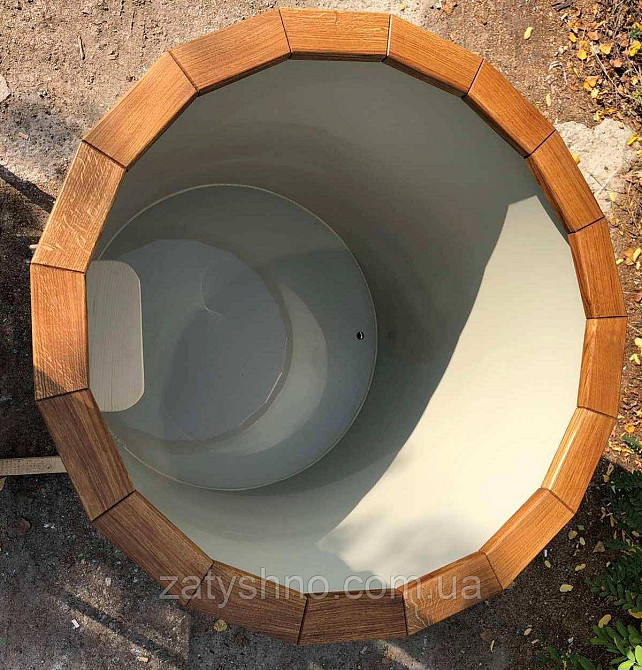 Кругла купіль із поліпропеленовою вставкою діаметром 100 Київ - фото 4