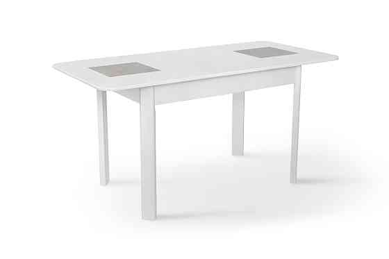 Стіл обідній Бостон (1150+390)*740, білий Київ