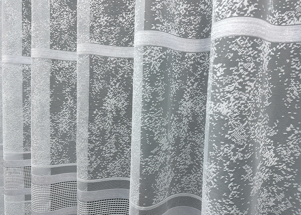Тюль VR-Textil 1552т Cale Жакард мармур Білий 300х270 см (42-0466) Київ - фото 5