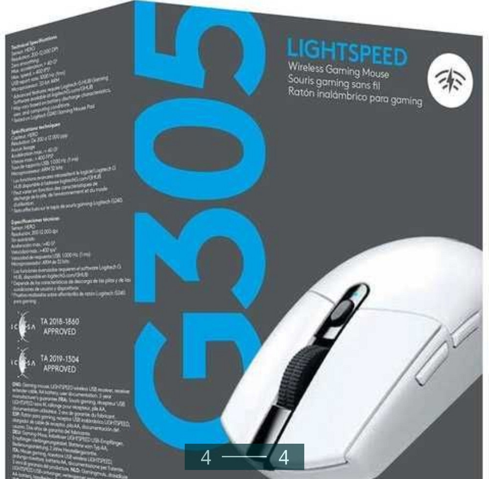 Мышка: Logitech G305 Wireless White. Киев - изображение 4