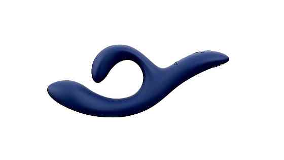 Смарт вибратор-кролик We-Vibe Nova Midnight Blue, эргономичный, регулируемый угол наклона ствола Sex Aura Киев