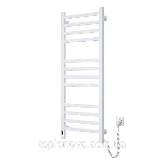 Електрична сушарка для рушників NAVIN Avangard 480х1200 Sensor з Wi-Fi, правобічна з таймером, біла Чернівці