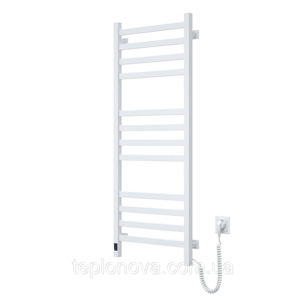 Електрична сушарка для рушників NAVIN Avangard 480х1200 Sensor з Wi-Fi, правобічна з таймером, біла Чернівці - фото 3