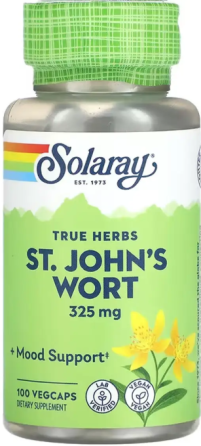 Зверобой Solaray St. John's Wort Aerial 325mg 100 вег капс Киев
