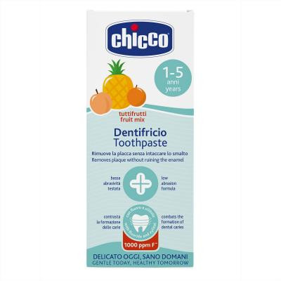 Детская зубная паста Chicco Тутти-Фрутти с фтором 50 мл (10608.00) Винница - изображение 2