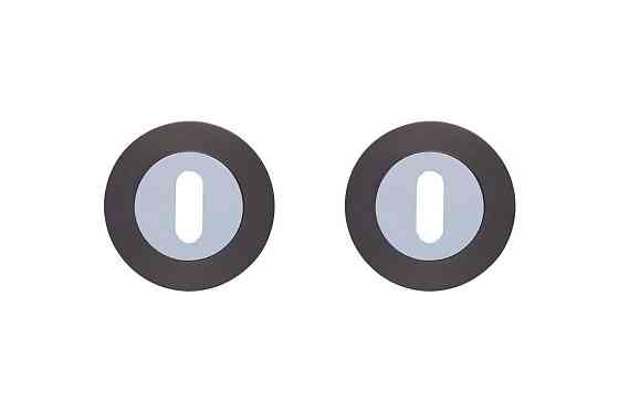 Накладки на цилиндр Gavrohe Z2-EH OB(54mm) MBN/CP графит/ хром Киев