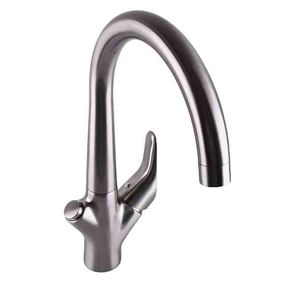 Смеситель для кухни под осмос Globus Lux LAZER GLLR-0222-8-STSTEEL (000019261) Киев