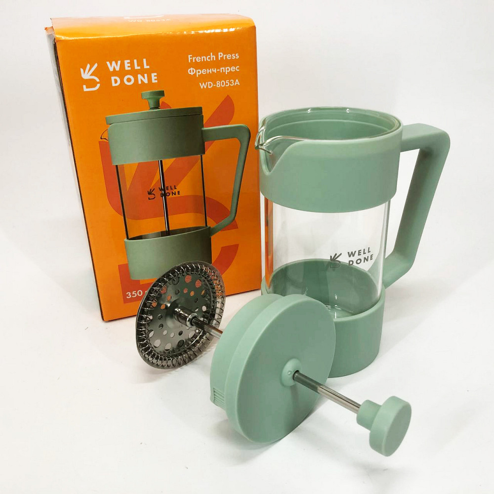 Ексклюзивні заварювальні чайники, Чайник зі скляним заварником, Заварник прозорий YQ-46 Львів - фото 1