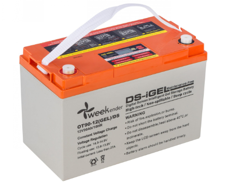 Гелевый Аккумулятор Weekender Ds 90Ah 12V С Дисплеем 27Кг Днепр