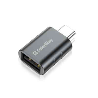 Перехідник OTG USB 3.2 AF to USB-C ColorWay (CW-AD-AC3) Вінниця
