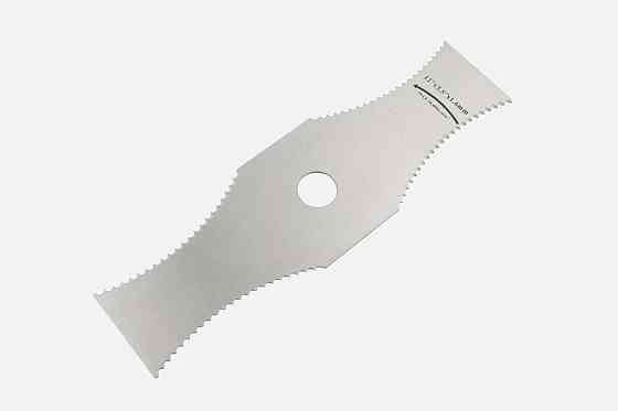 Ніж мотокоси 2T (L-305, h-1.6, Ø25.4 mm) (нержавіюча сталь, з зубами) Мукачево