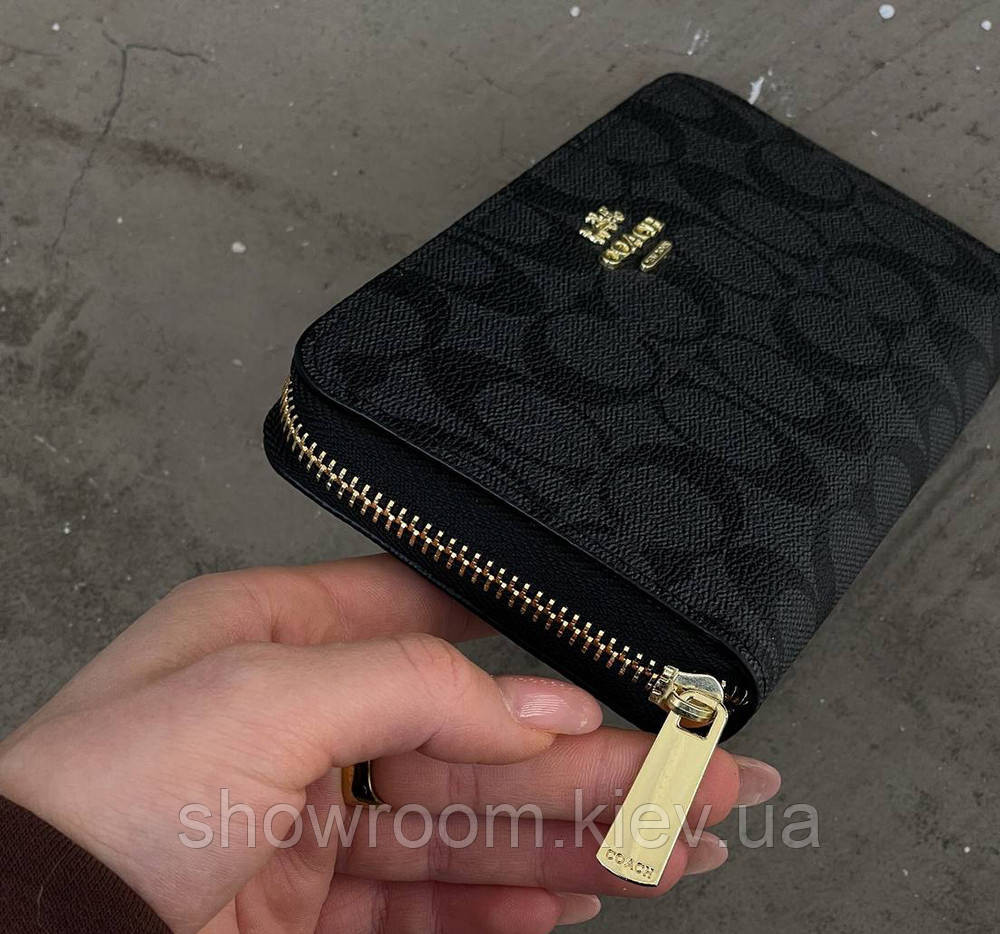 Брендовый женский кошелек на молнии Coach (1377-1) Киев - изображение 3