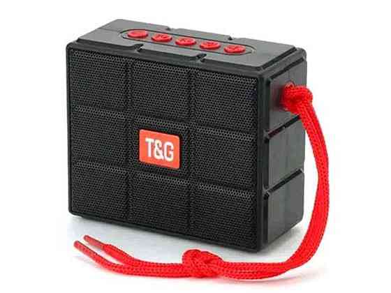 Портативна колонка Bluetooth TG311 з RGB підсвічуванням, speakerphone, радіо, black ТМ TG Київ