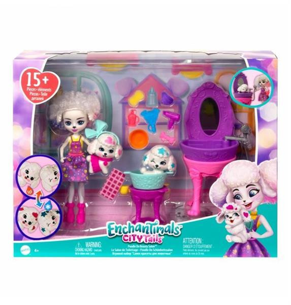 Игровой набор Enchantimals Салон красоты белого пуделя (HHC20) Харьков - изображение 14