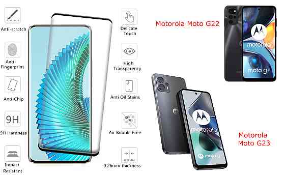 Захисне скло HyperGlass Pro для Motorola Moto G22, Moto G23 – максимальна чутливість та захист Київ