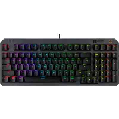 Клавиатура ASUS TUF Gaming K3 Gen II Opti-Mech RGB Red Switches USB UA Black (90MP0390-BKMA00) Винница