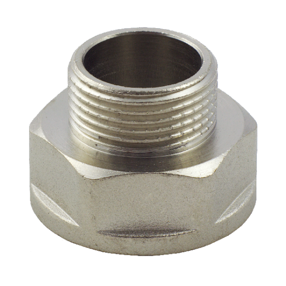 Переходник 1''внутр х1/2''наруж никель Харьков