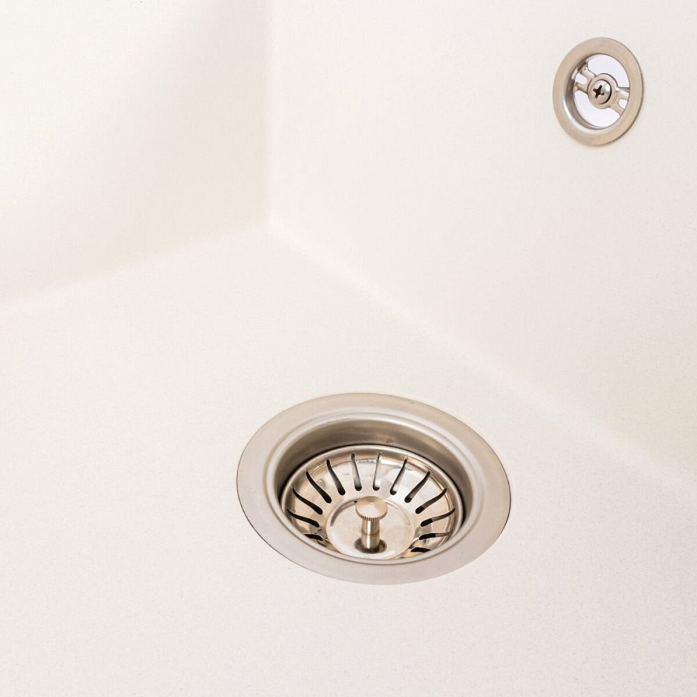 VALESO Гранітна мийка VALESO CRIPTA 6550 матова Білосніжна Київ - фото 6